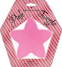 Бомбочка для ванни - I Heart Revolution I Love Revolution Pink Twizzle Star Fizzer — фото N1