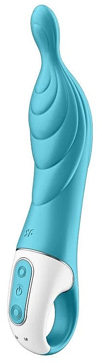 Вибратор для точки А, бирюзовый - Satisfyer A-Mazing 2 Turquoise — фото N1