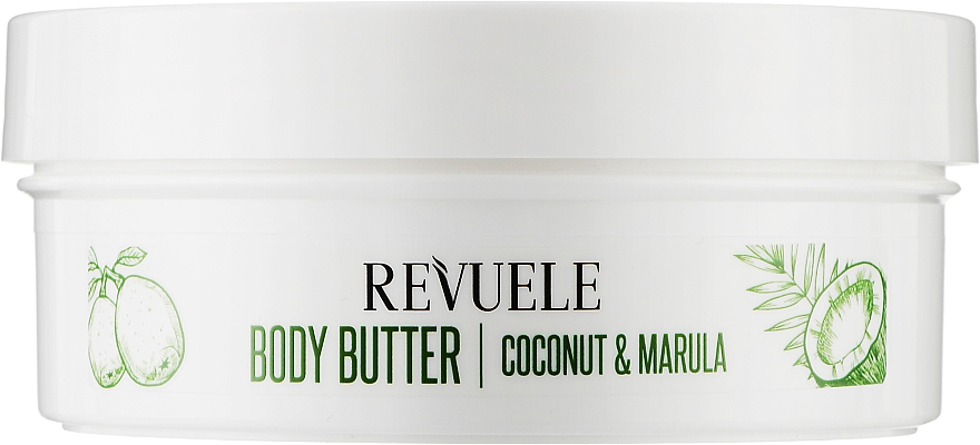 Баттер для тела "Кокос и марула" - Revuele Tropical Passion Coconut & Marula Body Butter — фото N2