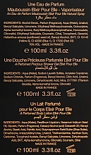 Mauboussin Elixir Pour Elle - Набор (edp/100ml + b/lot/100ml + sh/gel/100ml + pouch) — фото N3
