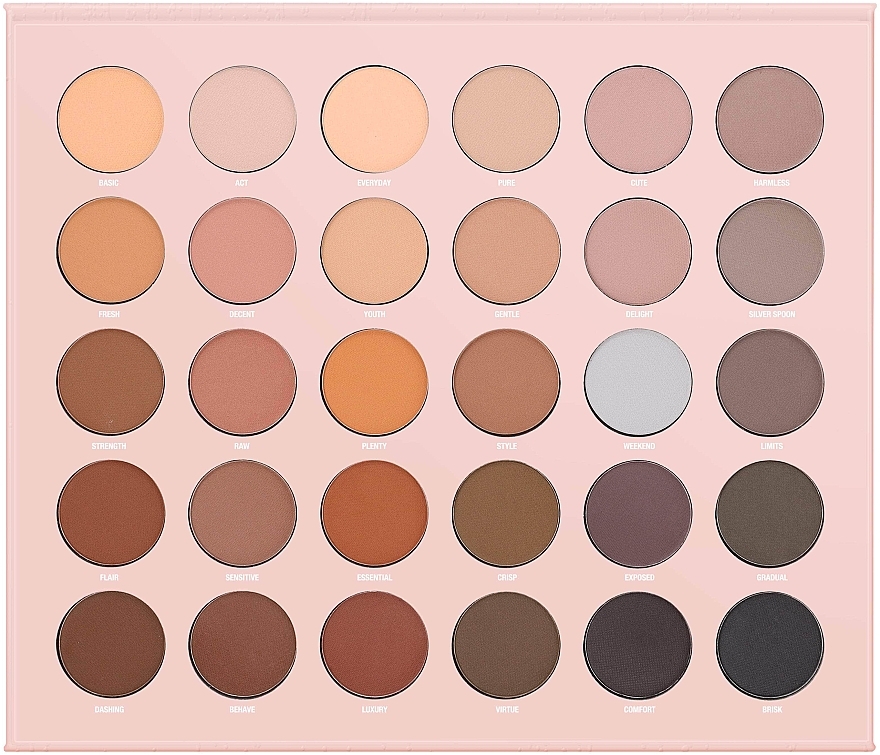 Палетка теней - W7 Just Mattes Eyeshadow Palette — фото N3