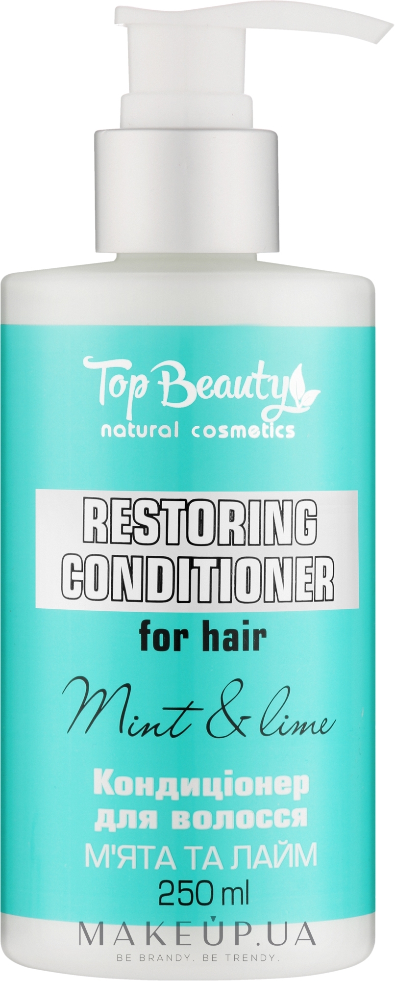Кондиционер для волос "Мята и лайм" - Top Beauty Restoring Conditioner For Hair Mint And Lime — фото 250ml