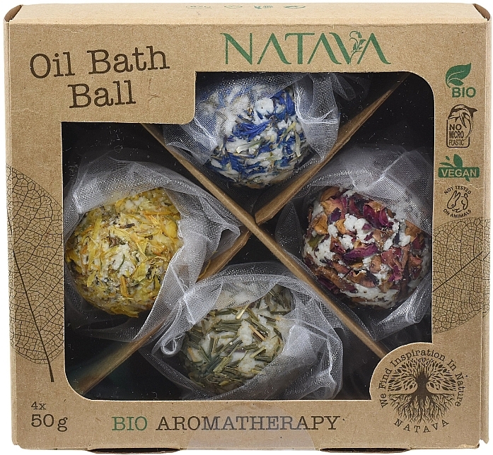 Набор - Natava Bio Aromatherapy (4*50g)  — фото N1