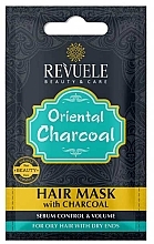 Парфумерія, косметика Вугільна маска для волосся - Revuele Oriental Charcoal Hair Mask