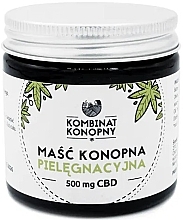 Конопляная мазь для кожи лица и тела - Kombinat Konopny 500 mg CBD — фото N1