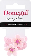 Духи, Парфюмерия, косметика Резинки для волос, FA-5659, розовые цветочки - Donegal