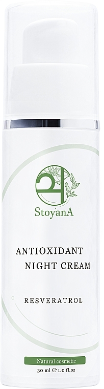 Антиоксидантный ночной крем для лица с ресвератролом - StoyanA Antioxidant Night Cream Resveratrol — фото N1