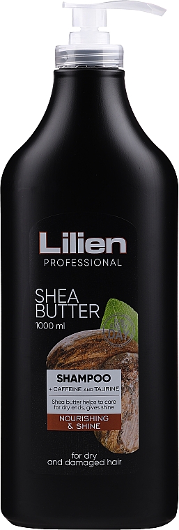 Шампунь для сухого й пошкодженого волосся - Lilien Shea Butter Shampoo — фото N2