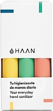 Набор - HAAN Hand Sanitizer Citrus Noon, Dew of Dawn & Sunset Fleur (h/san/3x30ml) — фото N1