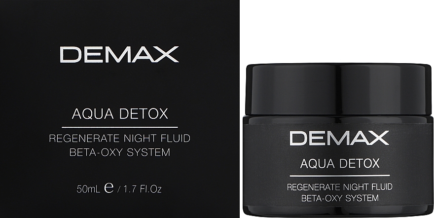 Детокс ночной аква флюид - Demax Aqua Detox Night Fluid — фото N2