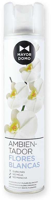 Освежитель воздуха "Белые цветы" - Agrado Aerosol Ambientador Flores Blancas — фото N1