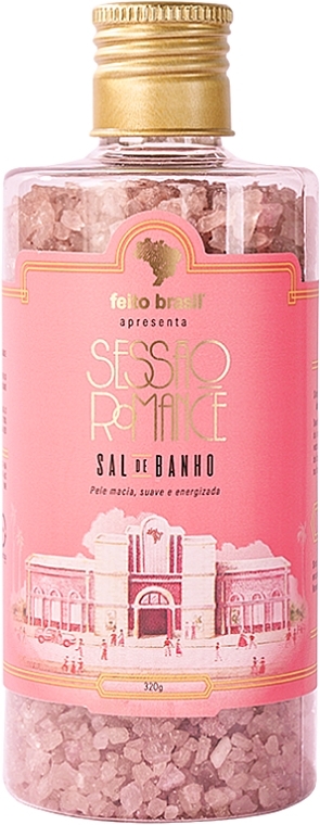 Сіль для ванни "Romance" - Feito Brasil Sessao Romance Exfoliating Bath Salt — фото N1