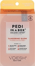 Духи, Парфюмерия, косметика Набор для педикюра "Мандарин" - Voesh Deluxe Pedicure Tangerine Twist Pedi In A Box 4 in 1