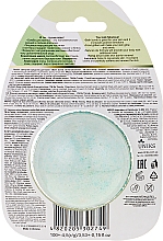 Бомба для ванни "Конопляна олія й ламінарія" - Be Trendy Shimmer Bath Bomb Hemp Oil & Laminaria Emerald Shine — фото N2