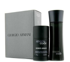 Духи, Парфюмерия, косметика Giorgio Armani Code - Набор (edt 75ml + deo 75ml)