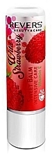 Парфумерія, косметика Бальзам для губ з олією полуниці - Revers Cosmetics Lip Balm Wild Strawberry