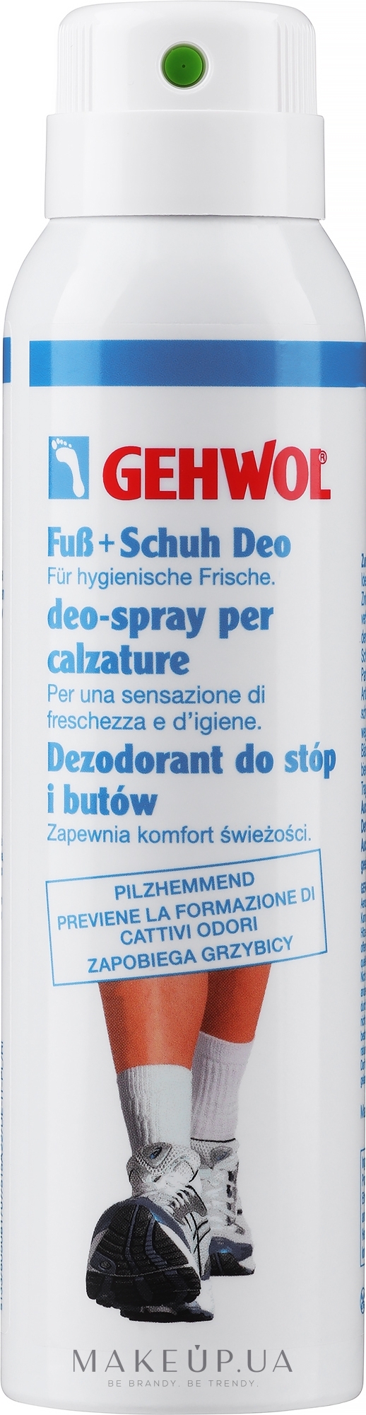 Дезодорант для ніг і взуття - Gehwol Fub + Schuh Deo — фото 150ml