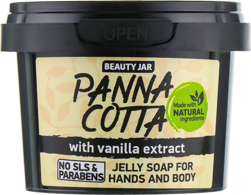 Мыло-желе для рук и тела "Panna Cotta" - Beauty Jar Jelly Soap For Hands And Body — фото N2