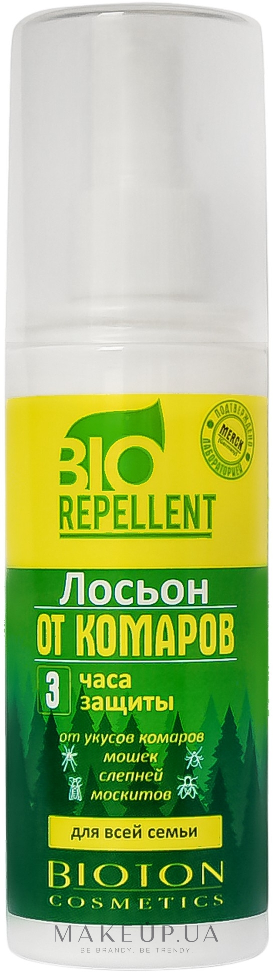 Лосьон-спрей от комаров 3 часа защиты - Bioton Cosmetics BioRepellent  — фото 150ml