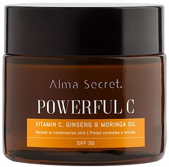 Антивозрастной крем для увядающей кожи с витамином С и морингой - Alma Secret Powerful C — фото N1