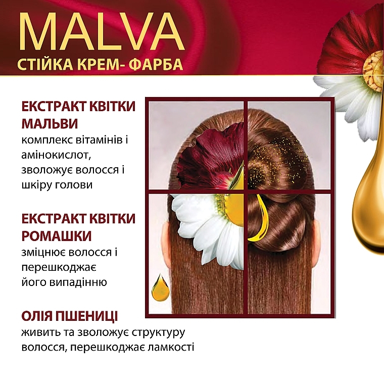 Крем-краска для волос - Acme Color Malva Hair Color — фото N3
