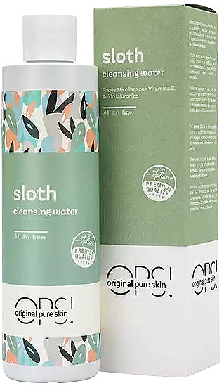 Мицеллярная вода с витамином С - OPS! Sloth Cleansing Water  — фото N1