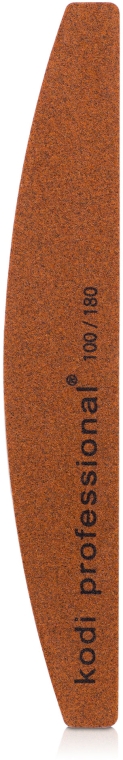 Пилка для ногтей - Kodi Professional (Half-Brown 100/180)