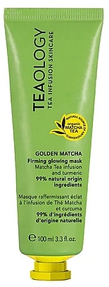 Маска для обличчя - Teaology Golden Matcha Firming Glowing Mask — фото N1
