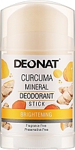 Мінеральний дезодорант з куркумою - Deonat Curcuma Deodorant — фото N3