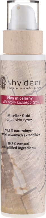 Міцелярна рідина для очищення обличчя - Shy Deer Micellar Fluid For All Skin Types — фото N1