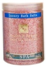 Парфумерія, косметика Сіль Мертвого  моря для ванни - Health And Beauty Luxury Bath Salts