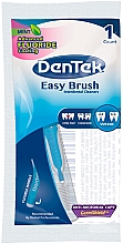 Міжзубні щітки для широких проміжків, блакитні - DenTek Easy Brush — фото N1