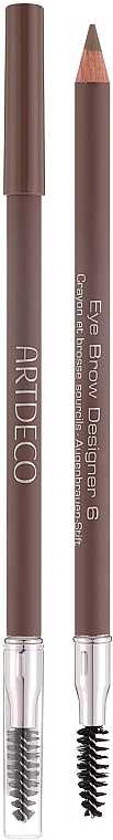 Олівець для брів зі щіточкою - Artdeco Eye Brow Designer — фото N1