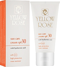 Солнцезащитный крем интенсивно увлажняющий SPF30 - Yellow Rose Sun Care Cream — фото N2