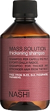 Шампунь для потовщення волосся - Nashi Argan Mass Solution — фото N3