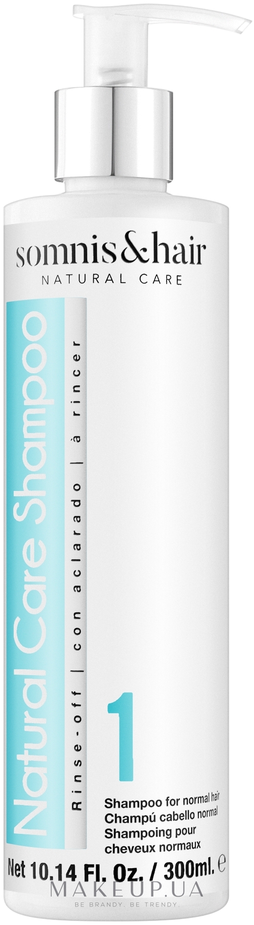 Шампунь для щоденного догляду за волоссям - Somnis & Hair Natural Care Shampoo — фото 300ml