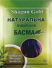 Натуральний порошок басми для волосся - Sagun Gold — фото N2