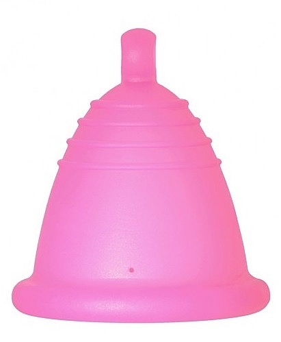 Менструальна чаша з кулькою, розмір M, фуксія - MeLuna Sport Shorty Menstrual Cup Ball — фото N1