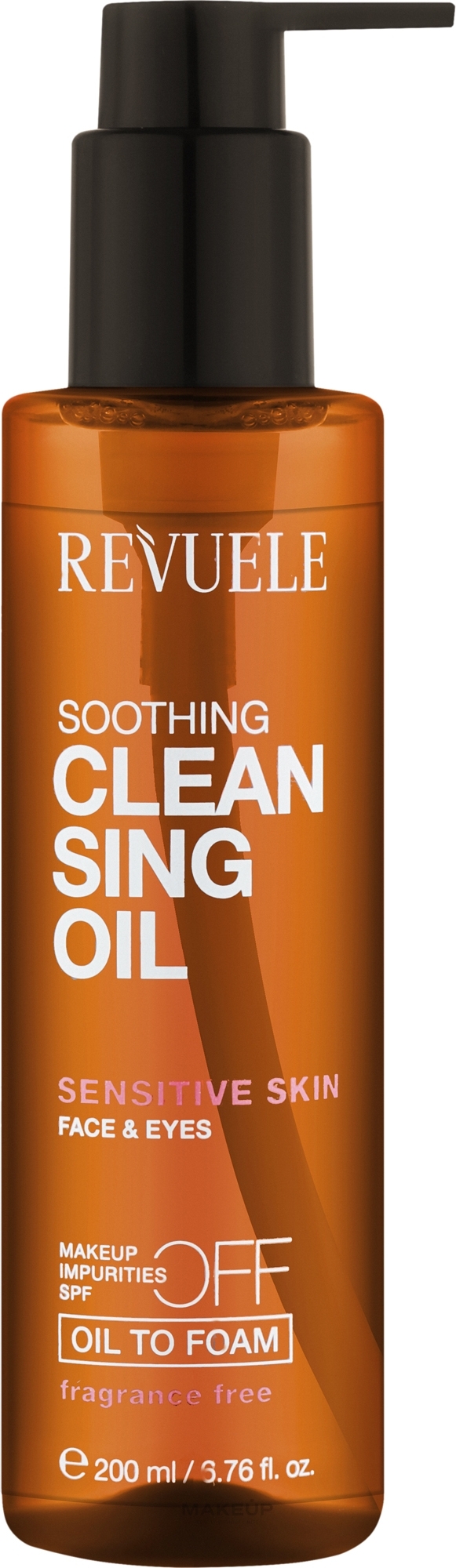 Олія для глибокого очищення обличчя для чутливої шкіри обличчя - Revuele Deep Clean Sing Oil Sensitive Skin — фото 200ml