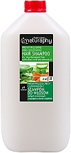 Шампунь для сухого й пошкодженого волосся "Алое вера й мигдаль" - Bluxcosmetics Naturaphy Hair Shampoo Refill — фото N1
