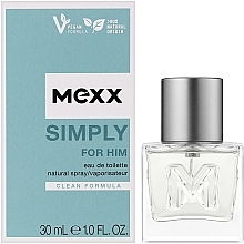 Mexx Simply For Him Eau - Туалетная вода — фото N2
