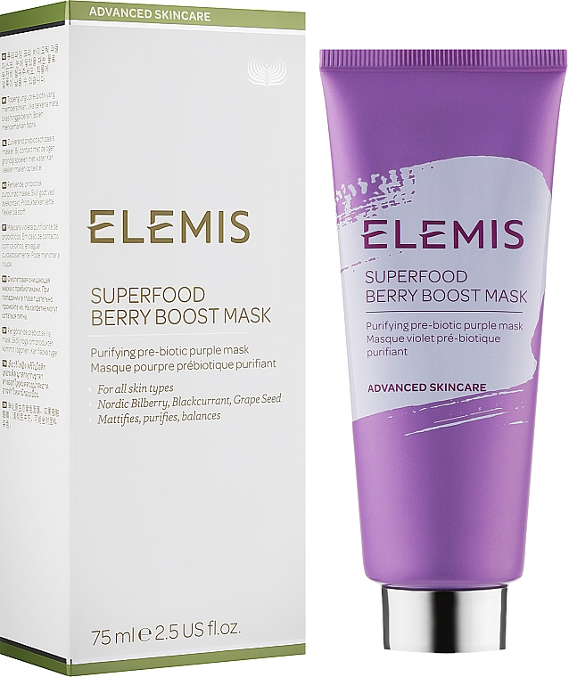 Ягідна маска-бустер - Elemis Superfood Berry Boost Mask — фото N2