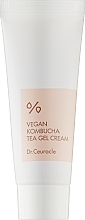 Веганский крем-гель для лица с экстрактом комбучи - Dr.Ceuracle Vegan Kombucha Tea Gel Cream (мини) — фото N1