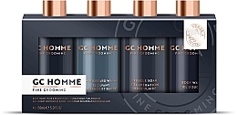 Духи, Парфюмерия, косметика Набор, 4 продукта - Grace Cole CG Homme Fine Grooming Bathing Line Up