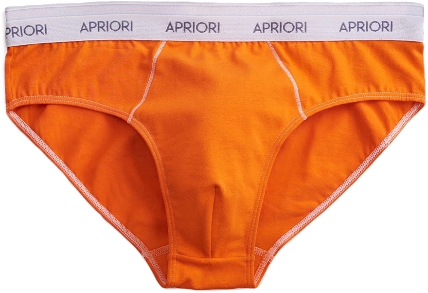 Трусы-брифы мужские, оранжевые - Apriori Be Yourself