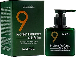 Незмивний бальзам з протеїнами для пошкодженого волосся - Masil 9 Protein Perfume Silk Balm — фото N4