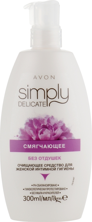 Заспокійливий крем-гель для інтимної гігієни - Avon Simply Delicate Calming Fragranct-Free — фото N1