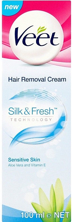 Крем для депіляції - Veet Silk & Fresh Hair Removal Cream — фото N4