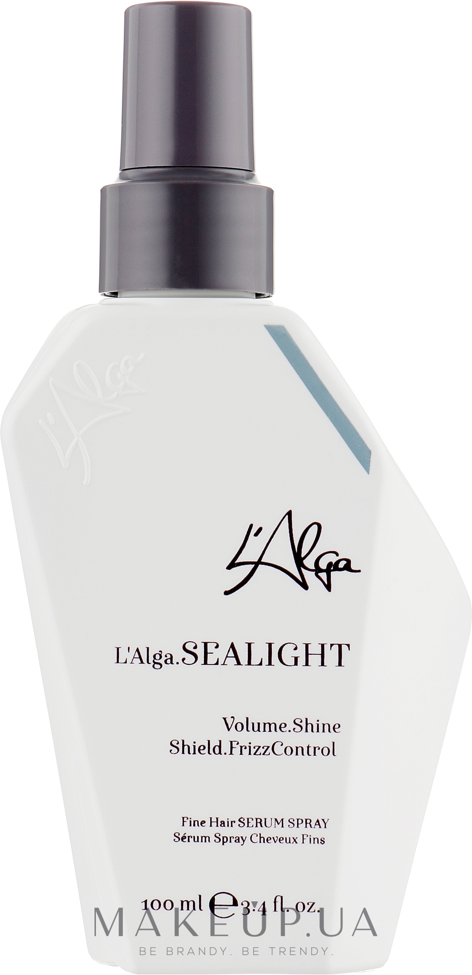 Термозахисна сироватка для надання об'єму волоссю - L’Alga Sealight Serum — фото 100ml