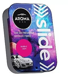 Автомобильный ароматизатор "Bubble Gum" - Aroma Car Organic Slide — фото N1